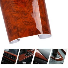 Glossy Wood Grain Vinyl Film