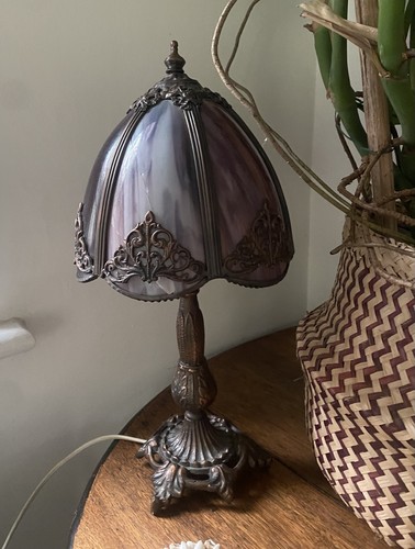 Vintage style slag glass - style,