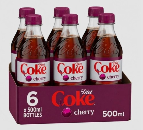 Diet coke cherry - coke,