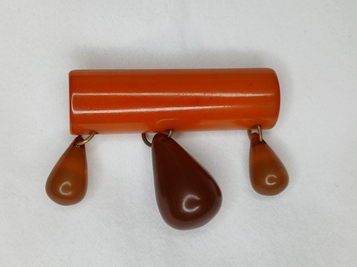 Vintage butterscotch bakelite - vintage,