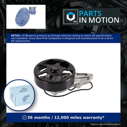 Water pump adh29143 blue print - adh29143,