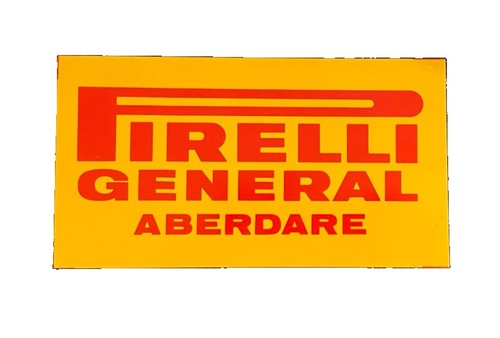 Pirelli sign vintage - sign, metal