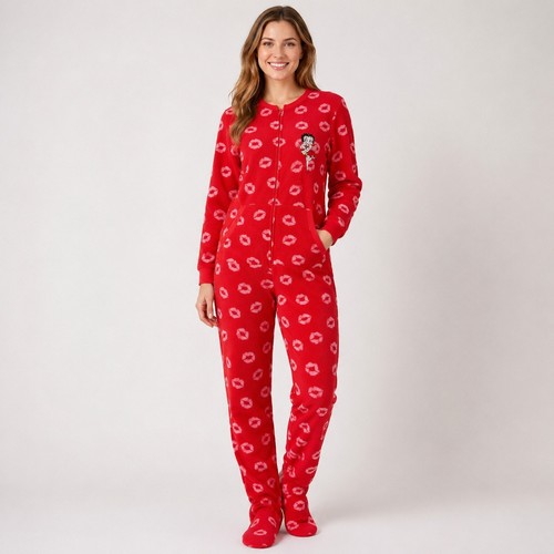 Betty boop red kiss print - red,