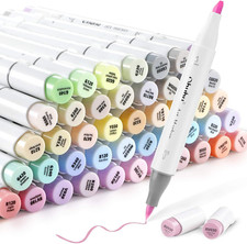 Ohuhu Colouring Pens 48 Pastel