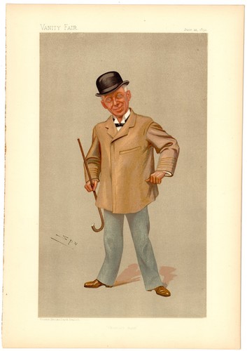 Original vanity fair print - , of