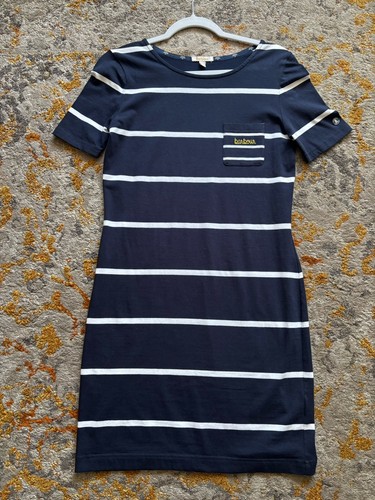 Barbour blue and white striped - barbour,
