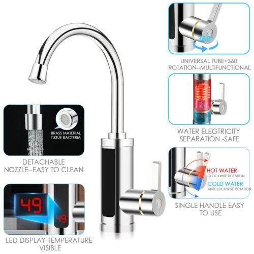 Electric heating tap 360 - electric, 360°