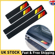 4PCS Car Tri-color Carbon