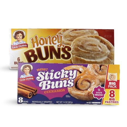 Little debbie sticky buns - buns, &