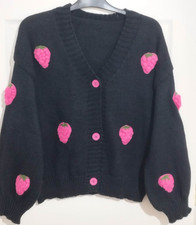 Pink Strawberries Black