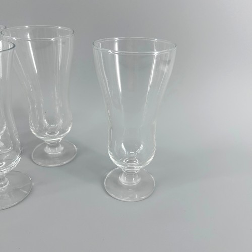 Vintage clear glass hurricane - vintage,
