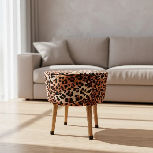 Home decor chair - decor, leopard