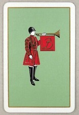 1 x Playing card Beefeaters Herald Trumpet Pub Restaurant ZR069
