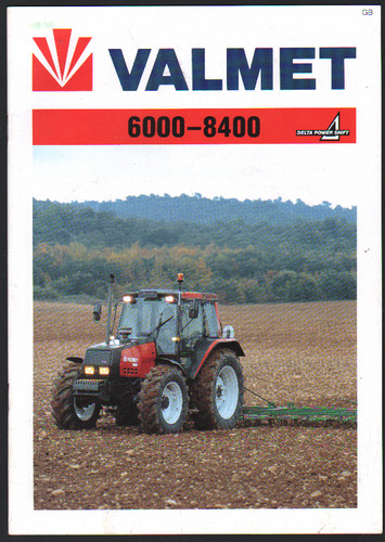 Valmet 6000 8400 tractor - valmet,