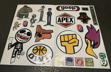 RARE GORILLAZ STICKER SHEET -