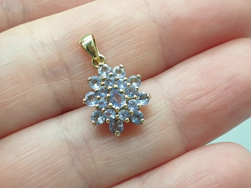 9ct yellow gold tanzanite - 9ct,