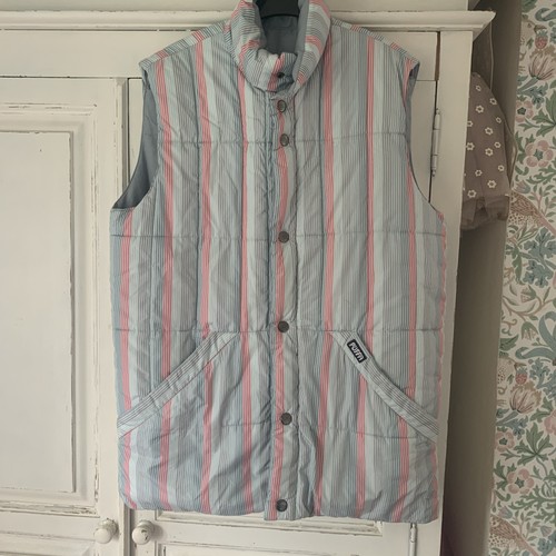 Reversible puffa gilet size - reversible,