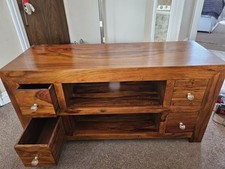 Sheesham Wood Tv Stand