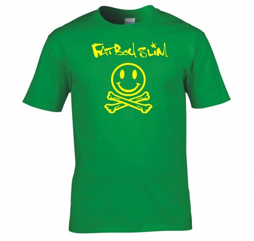 Fatboy slim happy face skull - slim, "happy