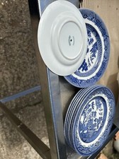Vintage Blue Willow Pattern 6