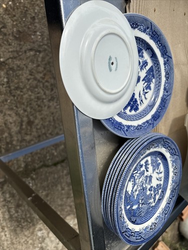 Vintage blue willow - vintage,