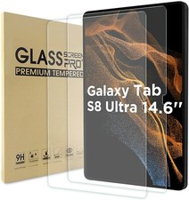 Samsung Galaxy Tab S8 Ultra 14.6" 2022 Tempered Glass Screen Protector X900/X906