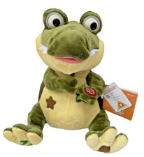 Crocodile Singing Dancing Eye Moving Paulo Le Croco Plush Toy NEW
