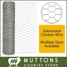 Galvanised chicken wire mesh - galvanised,