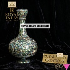 Abalone shell Inlay Vase –
