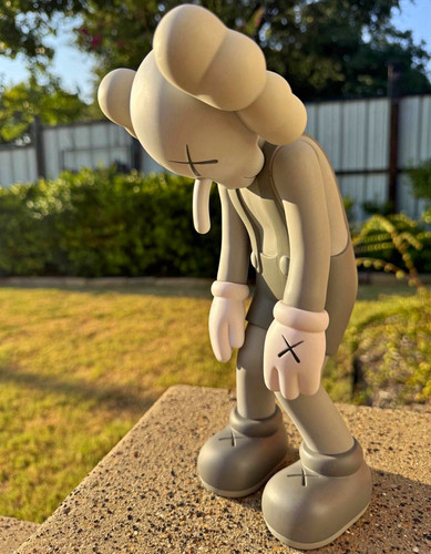 Kaws small lie companion grey - companion,