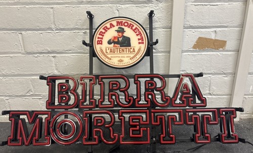 Birra moretti led pub bar - moretti,