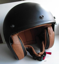 Motorcyclehelmet Scorpion/Belfast Evo Size M 57-58cm Jet Retro Black Matte USED