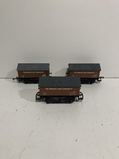 OO Gauge Wagons Hornby Minerva Lime Wagons X3 Job Lot See Description