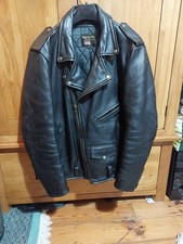 Vanson black leather - leather, perfecto