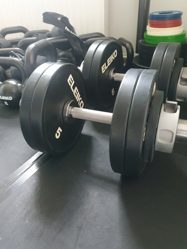 Eleiko loadable dumbbell set - set, +
