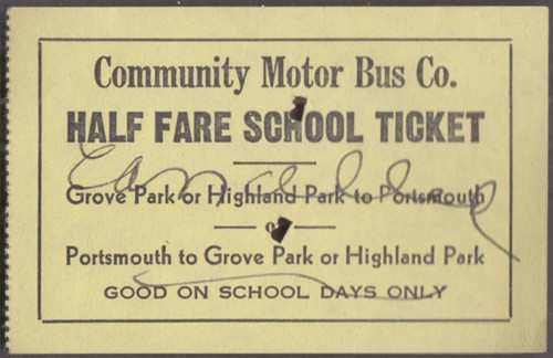 Community motor bus - motor, half