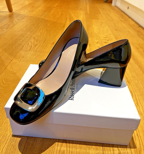 Russell bromley black patent - bromley,