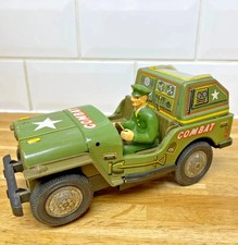 Vintage Japan Tin Toy Combat