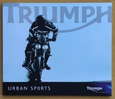 TRIUMPH URBAN SPORTS MOTORCYCLE RANGE Sales Brochure 2010 #T3864960