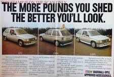 Vauxhall NOVA Hatchback Motor Car ADVERT : Original Vintage 1985 Print Ad -224
