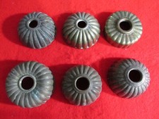Lot of 6 Vintage Brass Jelly