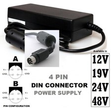 19V, 4 Pin DIN Connector Power