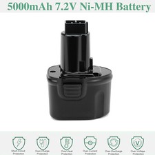 5000mAh 7.2V Ni-MH Battery For Dewalt DE9057 DW9057 DE9085 DW968K DW920K DW920K2