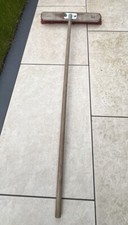 Stiff Garden Broom Head and Handle Heavy Duty Large Outdoor Sweeping Yard Brush