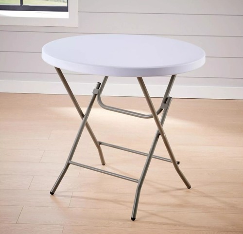 Round folding 80cm table - round,