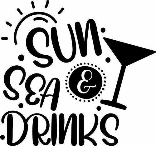 Sun sea and drinks - sun,
