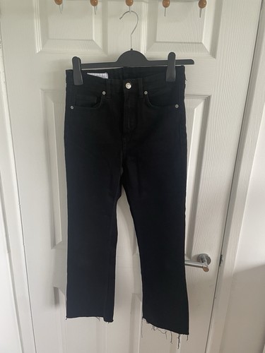 Zara size small denim black - denim,