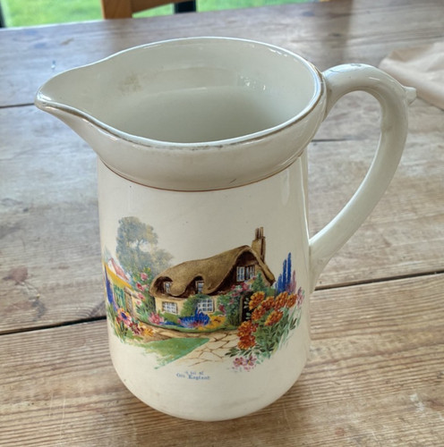 Falcon ware ceramic pitcher - ware,