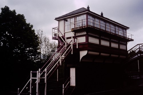 Haltwhistle signal box - signal,
