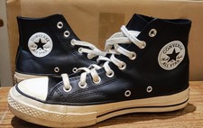 Converse Chuck Taylor All Star High Top Lift Platform UK 7.5, Black, Leather